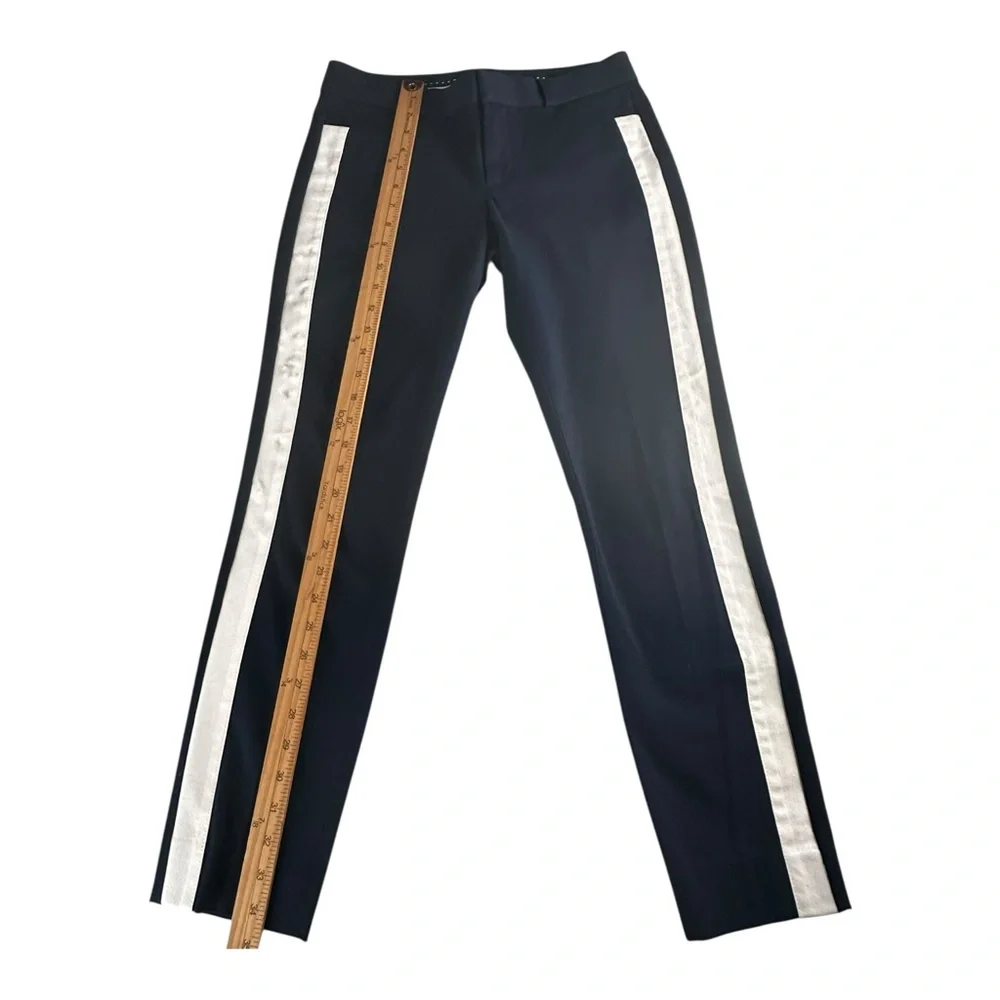 Banana Republic‎ Sloan Pants Black Skinny  Navy Blue Ankle Women’s Size 2